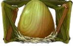 Grünes Ei-Symbol